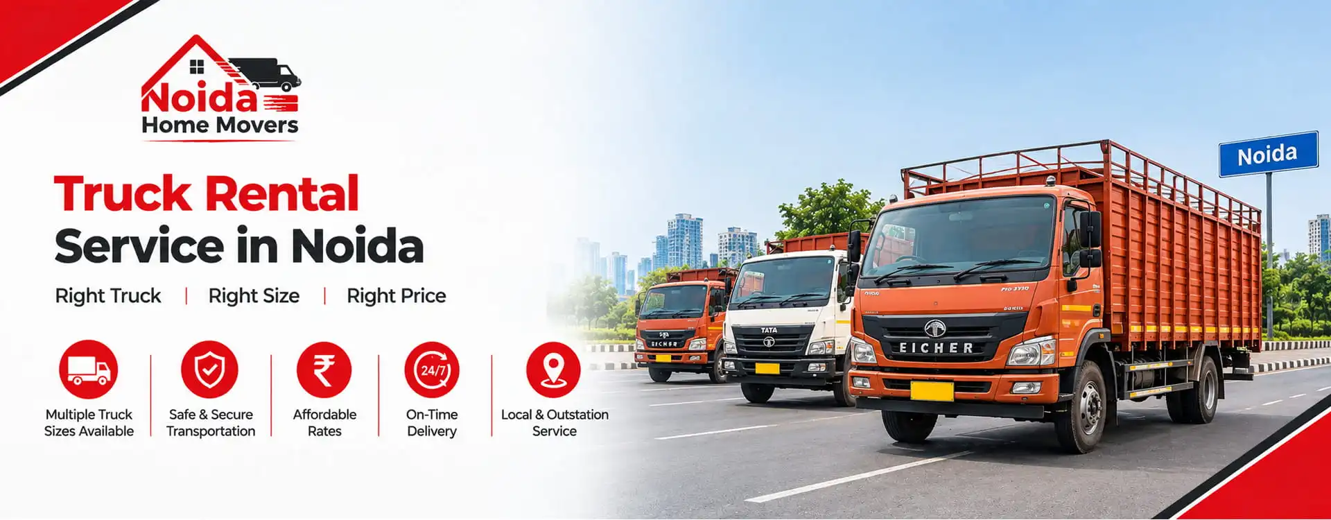 Truck Rental Service in Noida