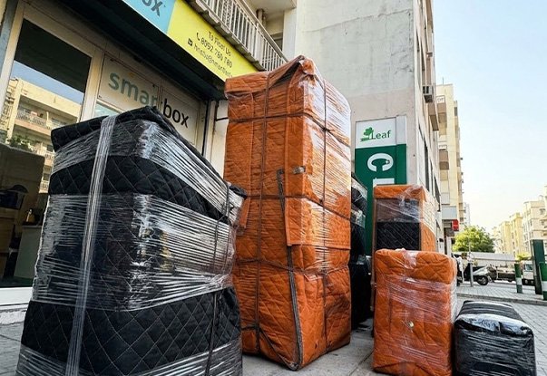 Packed items by Noida Home Movers